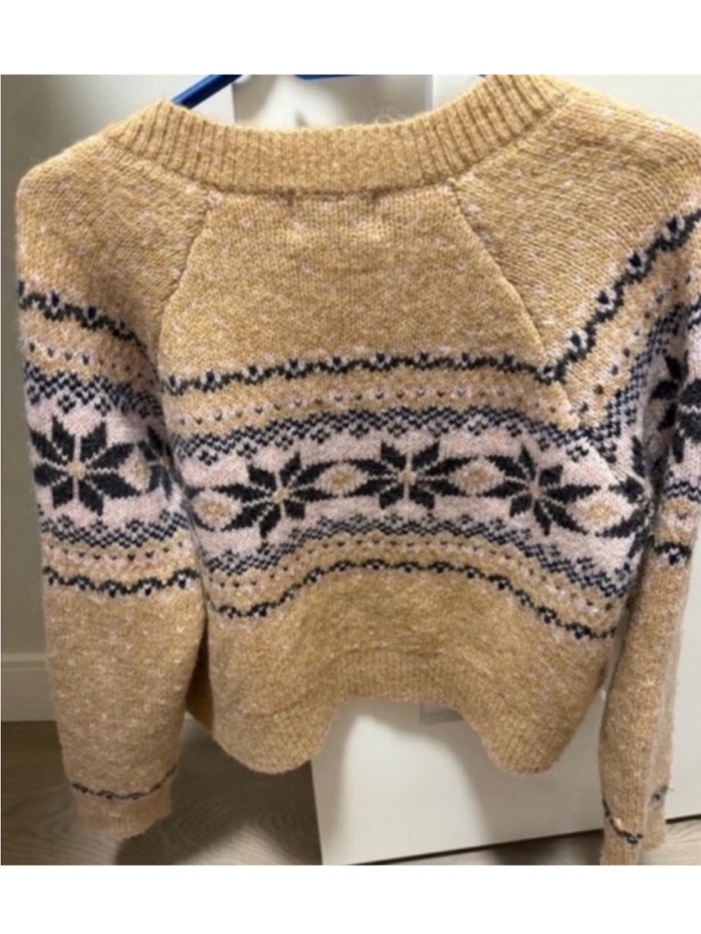 Old Navy Holiday Fair Isle Cardigan Sweater - Picture 8 of 8